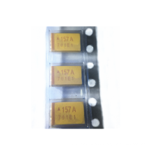 Tantalum Capacitor Solid 150uF 10V D CASE 20% Inward L SMD 7343-31 0.9 Ohm 125C T/R RoHS TAJD157M010RNJ